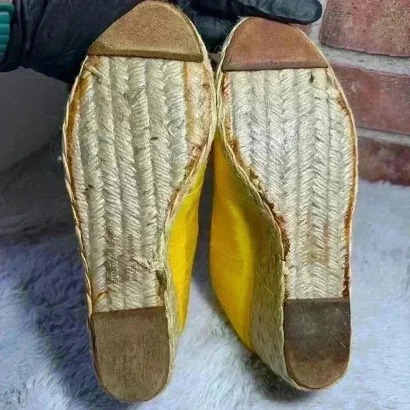 Ralph Lauren Cecilia Wedge Espadrilles Sandals 7B SH011 - Picture 8 of 10